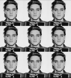 "Elvis Army Mugshot" Print 39 x 36 inch Ed. of 75 by Gerard Marti