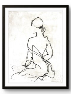 Lithographie « Emily I », 14" x 11" pouces, édition limitée à 50 exemplaires, par Gérard Marti