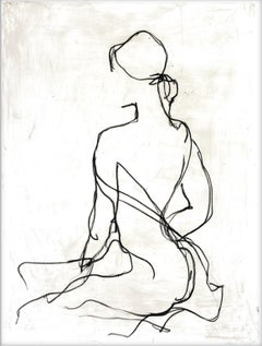 Lithographie « Emily I », 14" x 11" pouces, édition limitée à 50 exemplaires, par Gérard Marti