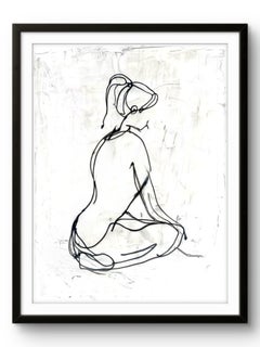 « Emily II », lithographie, 14" x 11" pouces, édition limitée à 50 exemplaires, par Gérard Marti