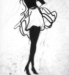"La Parisienne I" Print 40 x 35 inch Ed. of 50 by Gerard Marti