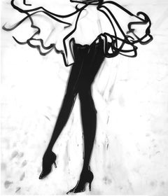 "La Parisienne II" Lithograph Print 40 x 35 inch Ed. of 50 by Gerard Marti