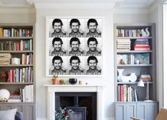 "Pablo Escobar Mugshot" Print 39 x 36 inch Ed. of 75 by Gerard Marti