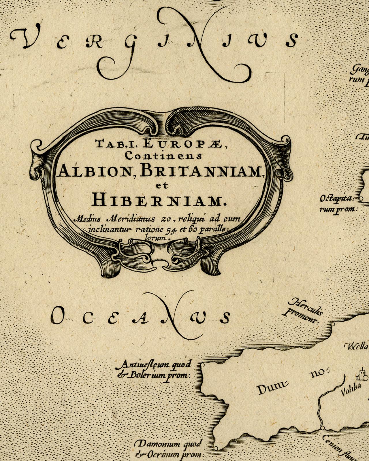 ancient ireland map