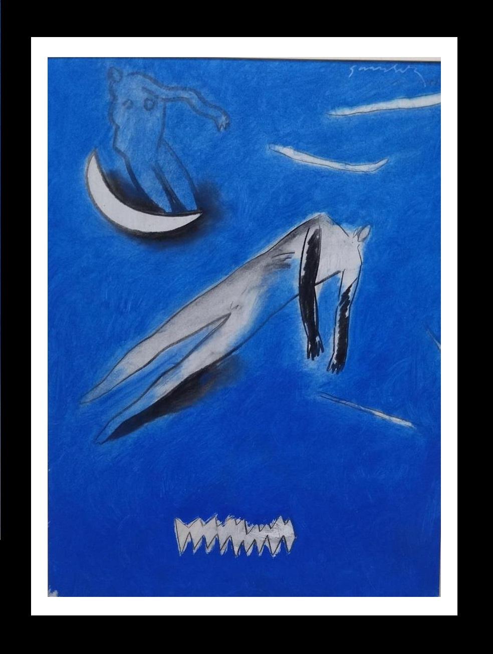 Originalkunstwerk des spanischen Künstlers GERARD SALA.
 "-NO TITLE" Original-Mischtechnik-Gemälde
 gerahmt
Gerard Sala i Rosselló wurde am 9. März 1942 in Tona (Osona) geboren. Seine Kindheit verbrachte er in Palma de Mallorca. Derzeit lebt er in