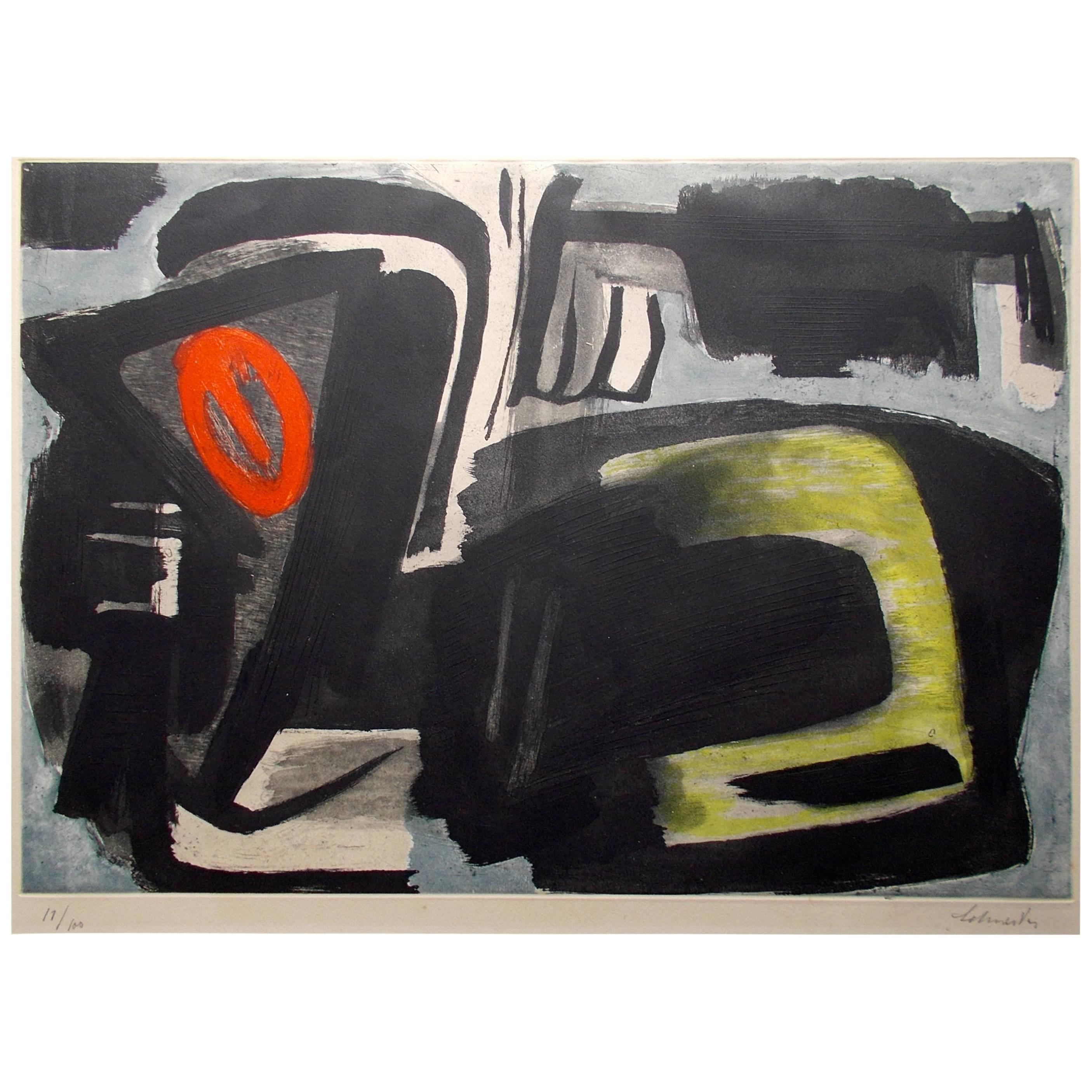 Gerard Schneider Aquatint Etching