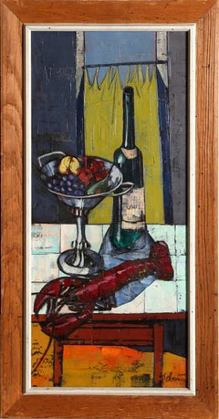Still Life with Lobster, Oil Painting by Gerard Sebastian
