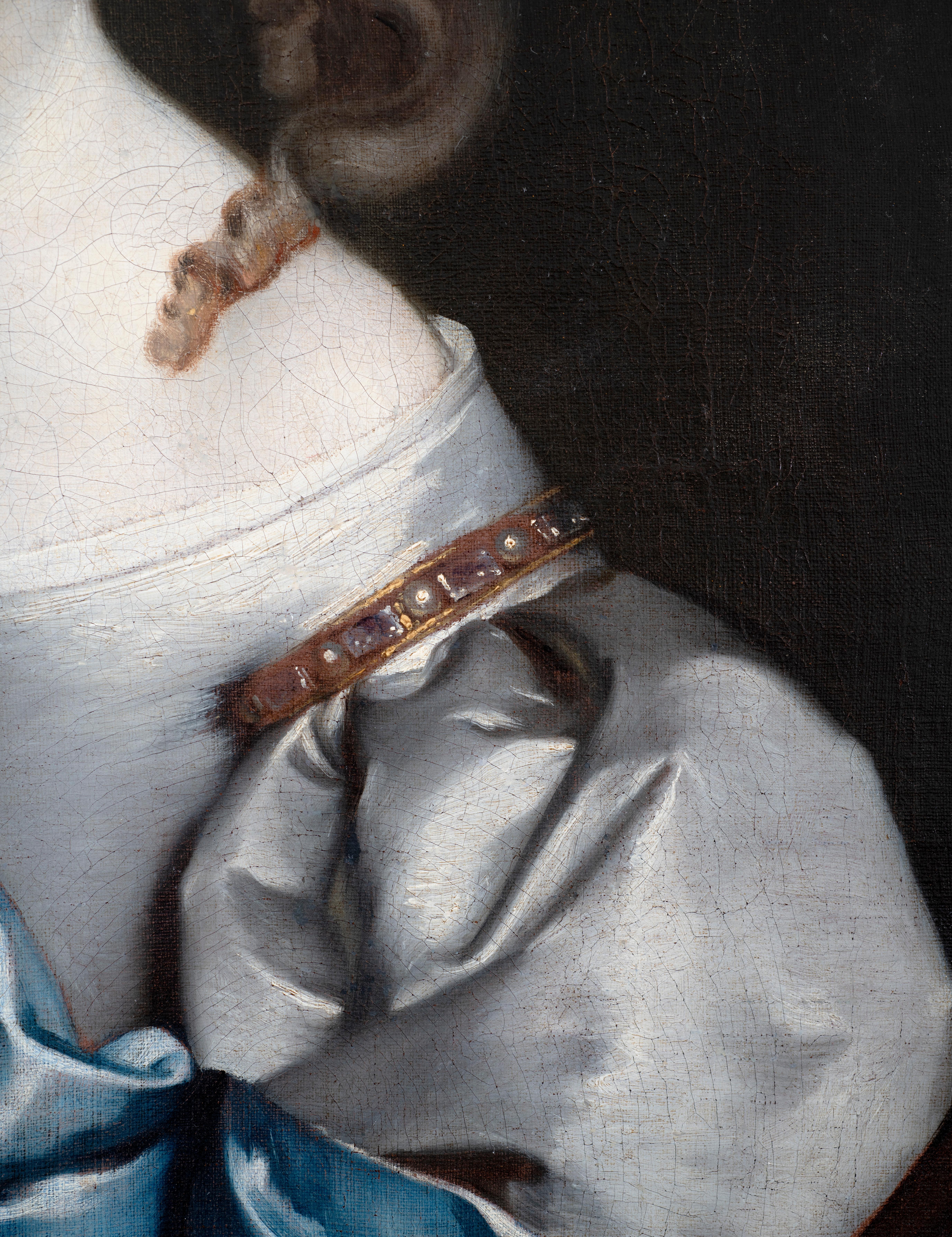 Portrait of a girl, possibly Dorothy Bigg (née Wither) (1661-1717), c. 1674 For Sale 1