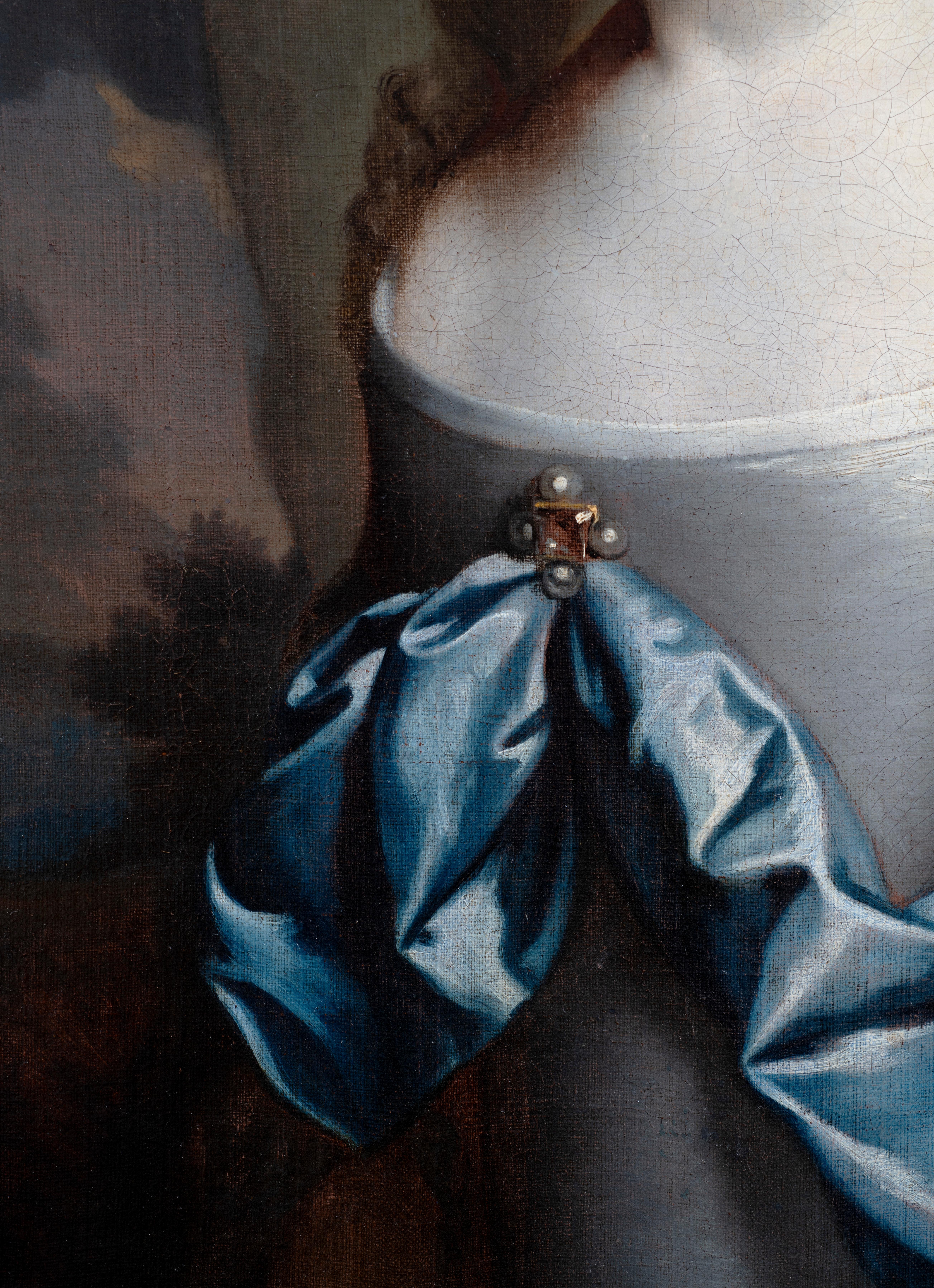 Portrait of a girl, possibly Dorothy Bigg (née Wither) (1661-1717), c. 1674 For Sale 2