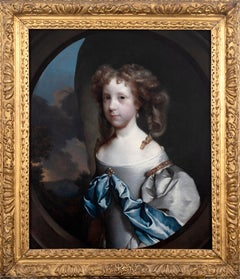 Portrait of a girl, possibly Dorothy Bigg (née Wither) (1661-1717), c. 1674