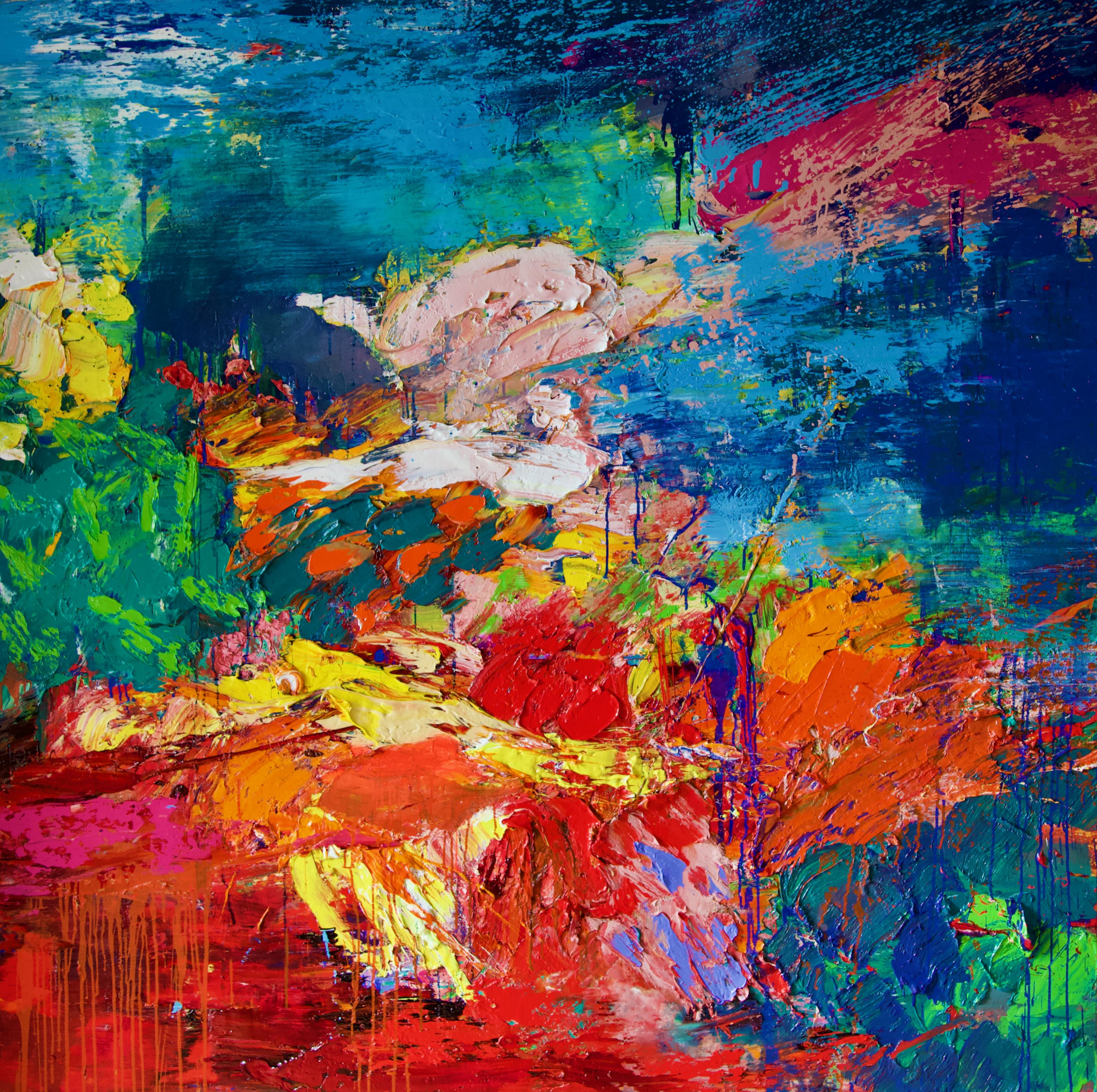 Gerard Stricher Landscape Painting - Le Retour de l'Automne