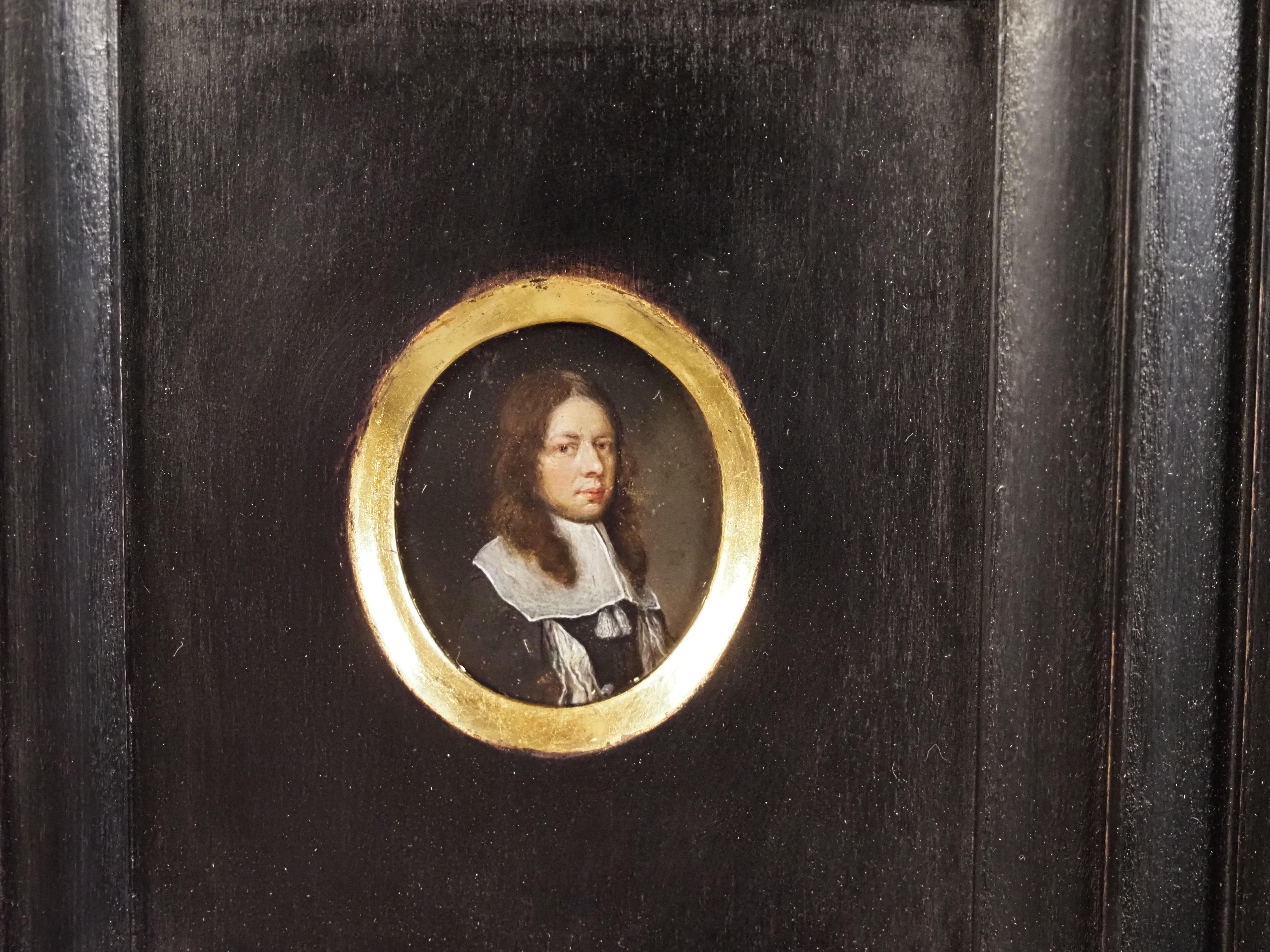 Ritratto di un gentiluomo - Painting di Gerard ter Borch the Younger