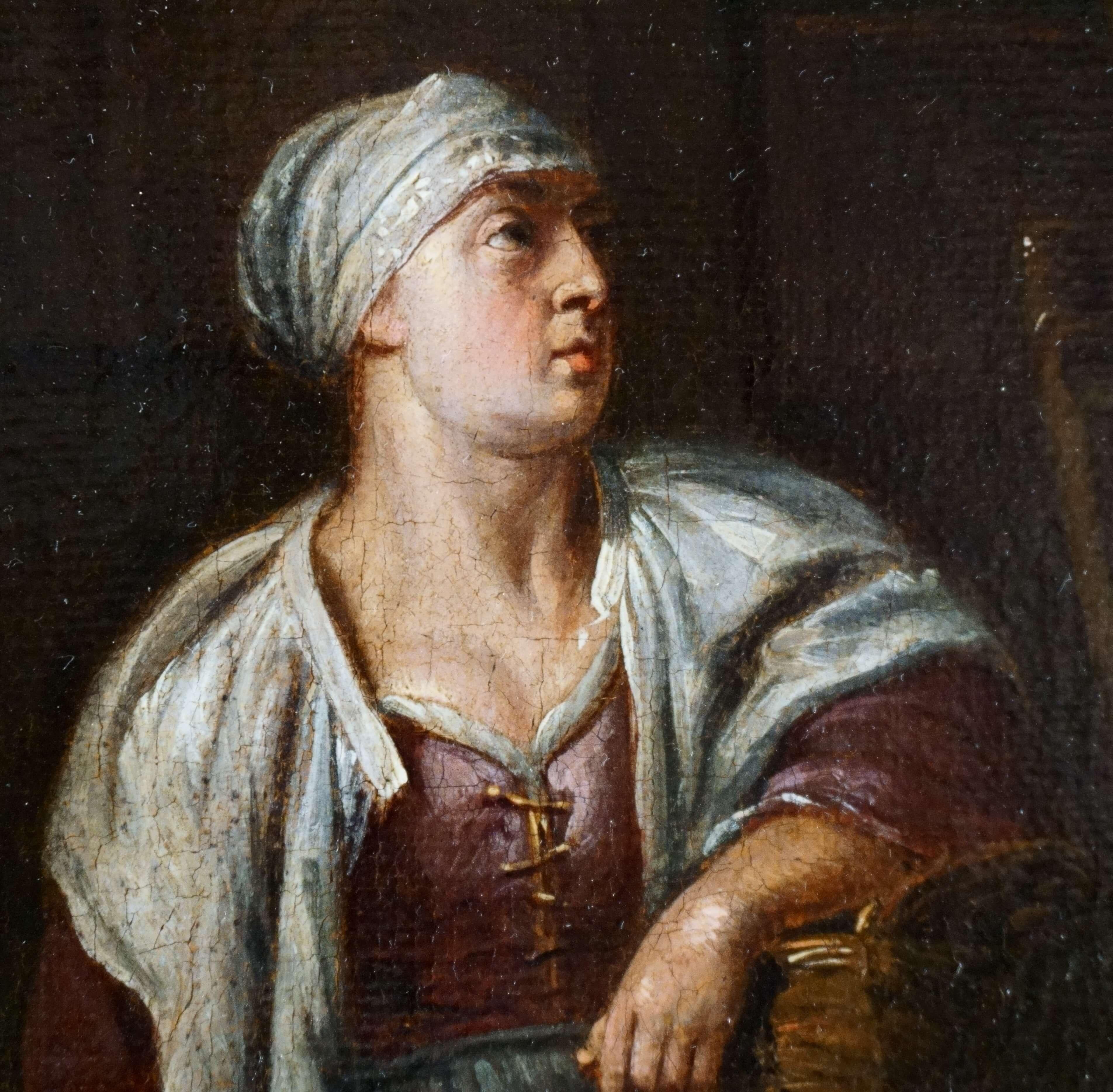 Escuela de Amberes Siglo XVII El estudio del doctor Óleo sobre lienzo Gerard Thomas 5