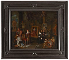 L'atelier de l'artiste - 17ème siècle École d'Anvers