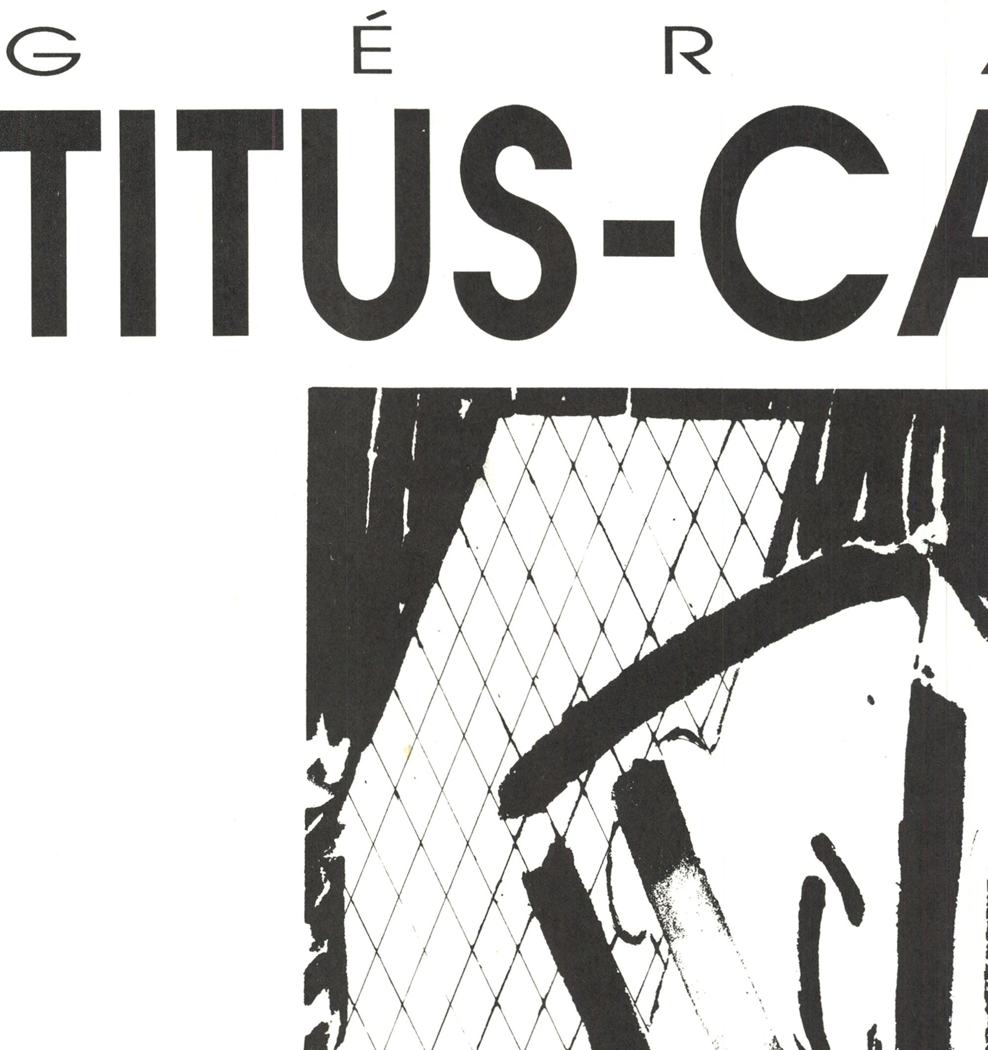 1992 d'après Gerard Titus-Carmel « Forging the Real » signé à la main en vente 2