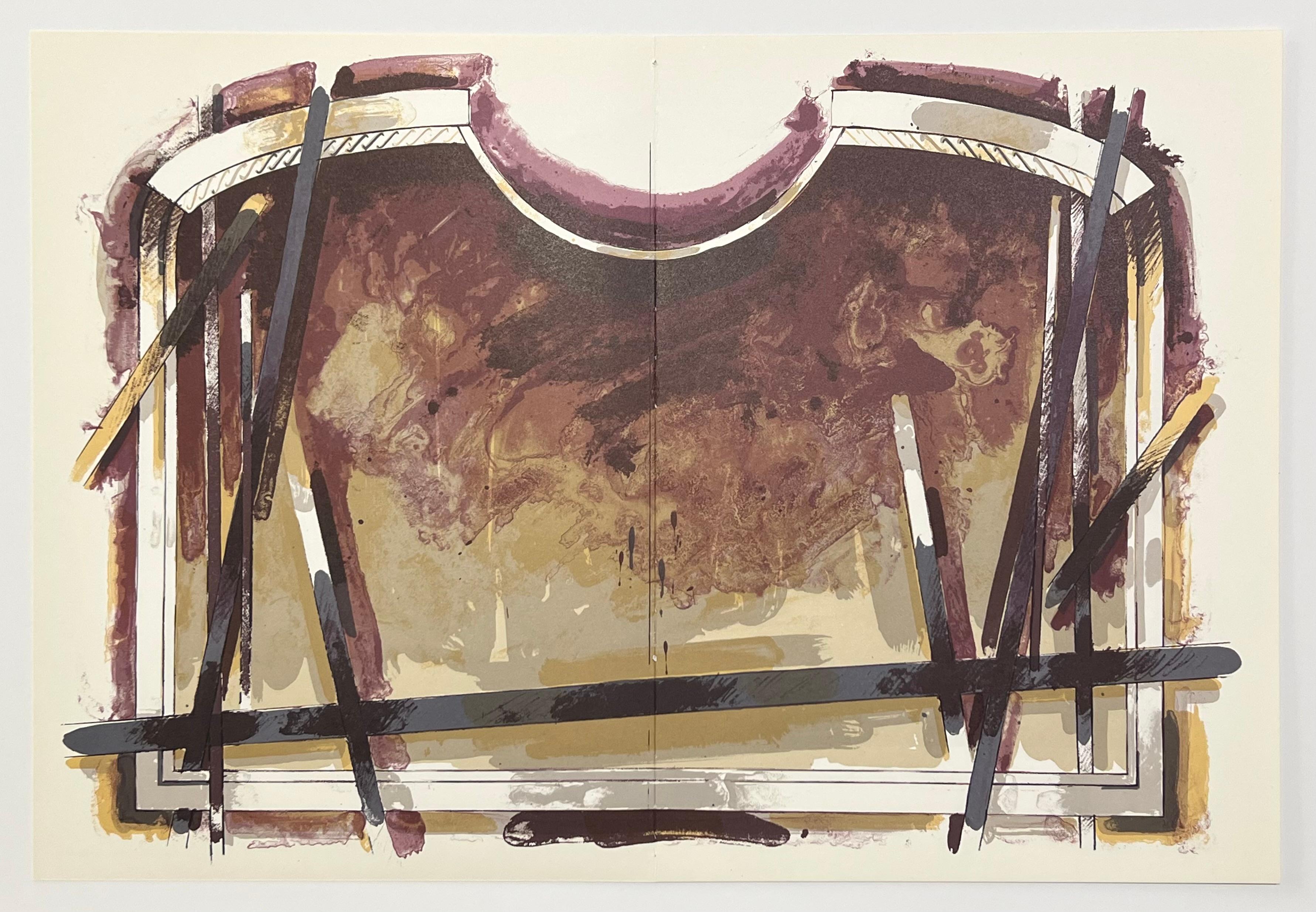 litografia originale - Print di Gerard Titus-Carmel