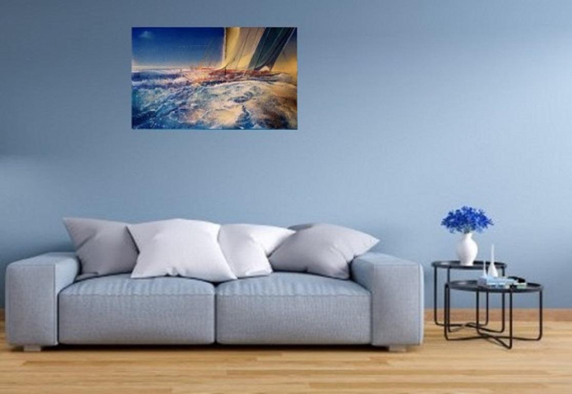 Gerard Tunney, Into the Sun, Original landscape and seascape painting 2