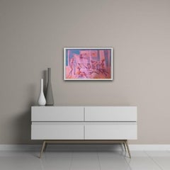 Gerard Tunney, Theatre Dressing Room, Original figurative painting