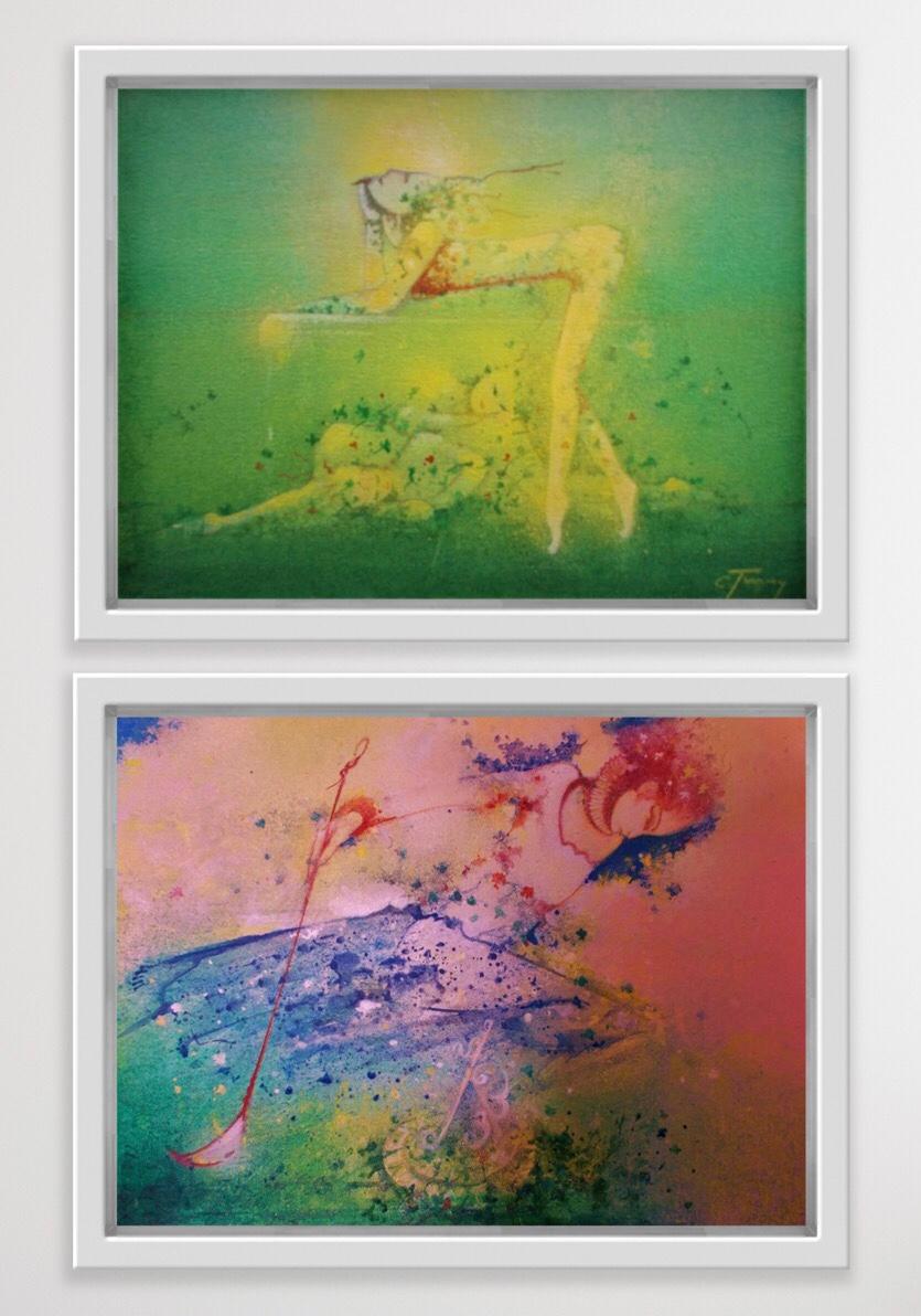 Midsummer Night’s Dreamers and Midsummer Ballet Suite diptych