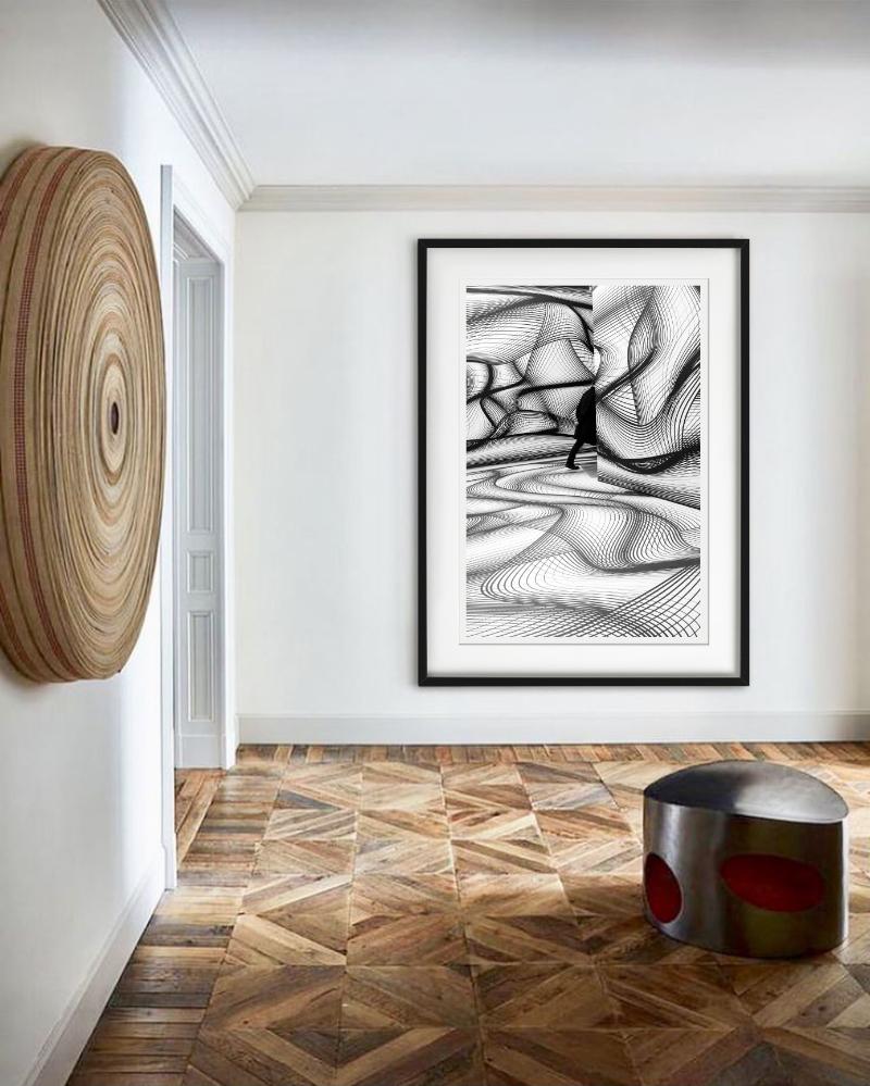 Grand Palais, Un día en el museo, Fotografía artística - Photograph Contemporáneo de Gérard Uféras