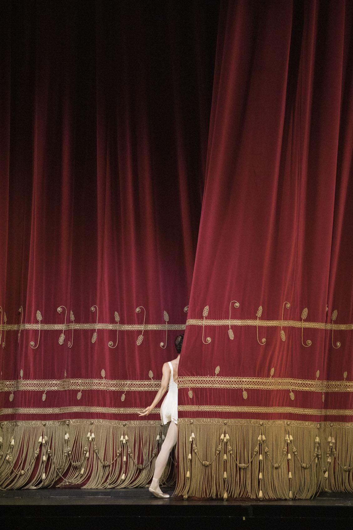 La Scala, Ballarina leaving the stage - Limited Edition Fine Art Photography