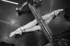 Piano Legs, Teatro Alla Scala Ballet Company - Ballet Shoes under a piano