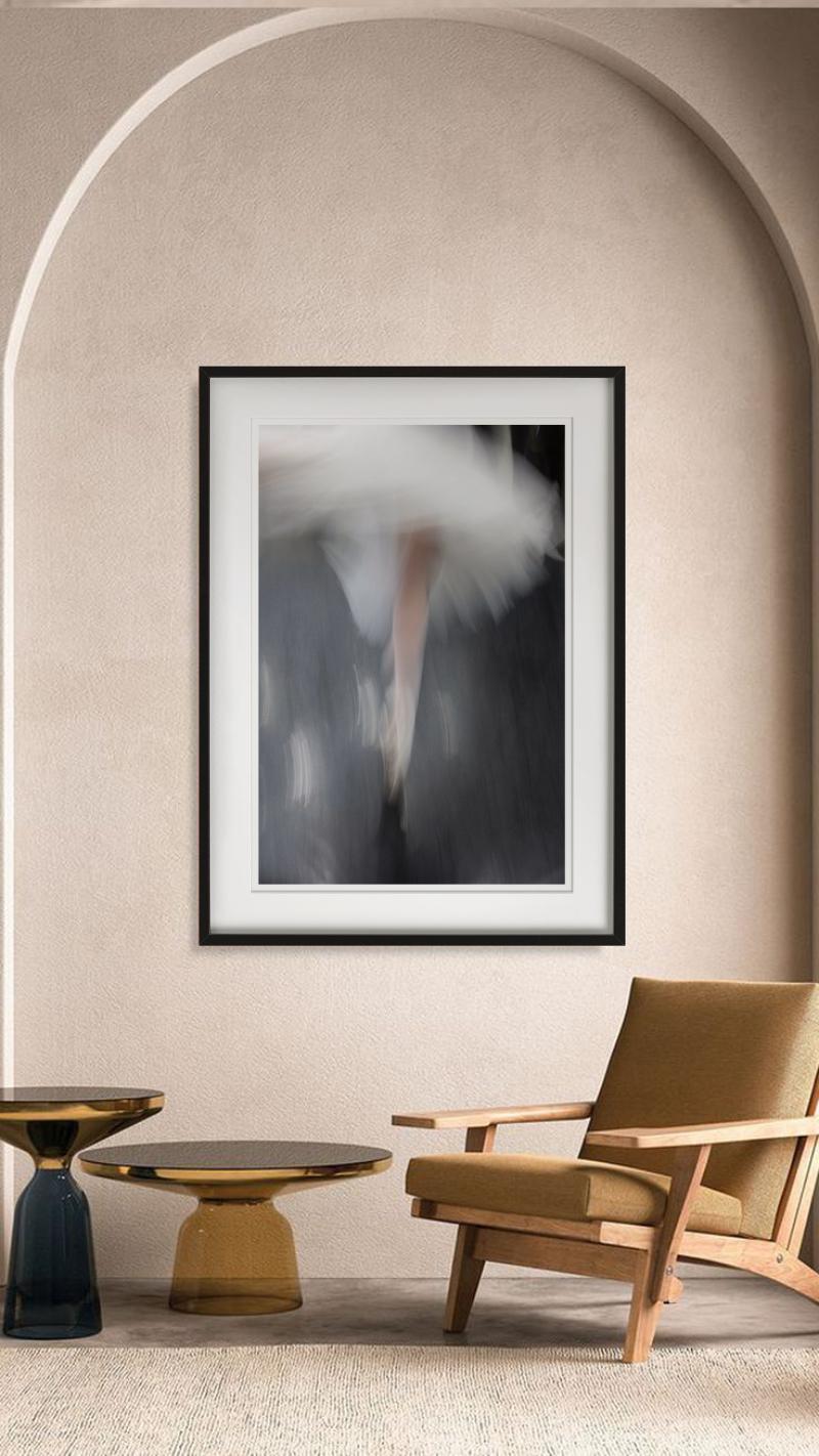 Scala V - Ballerina in Tutu Running, Fine Art Photography For Sale 1