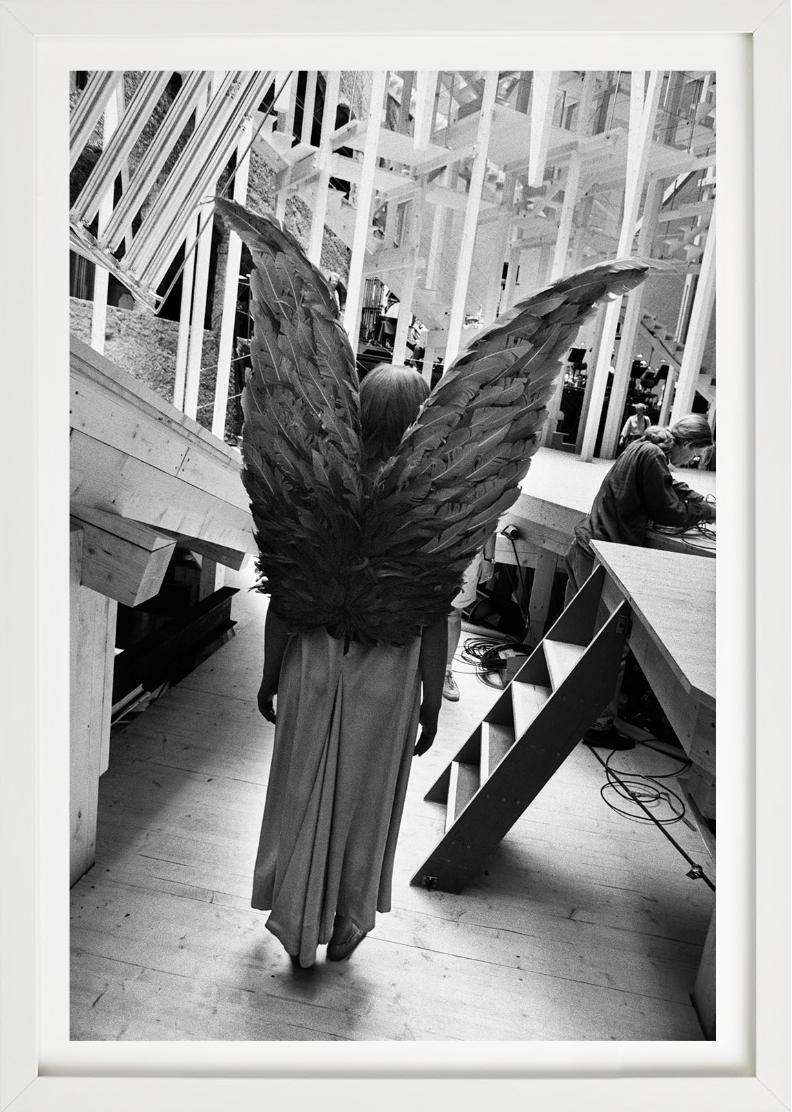 L'ange de Messiaen , Salzburger Festspiele, ange du dos - Photograph de Gérard Uféras
