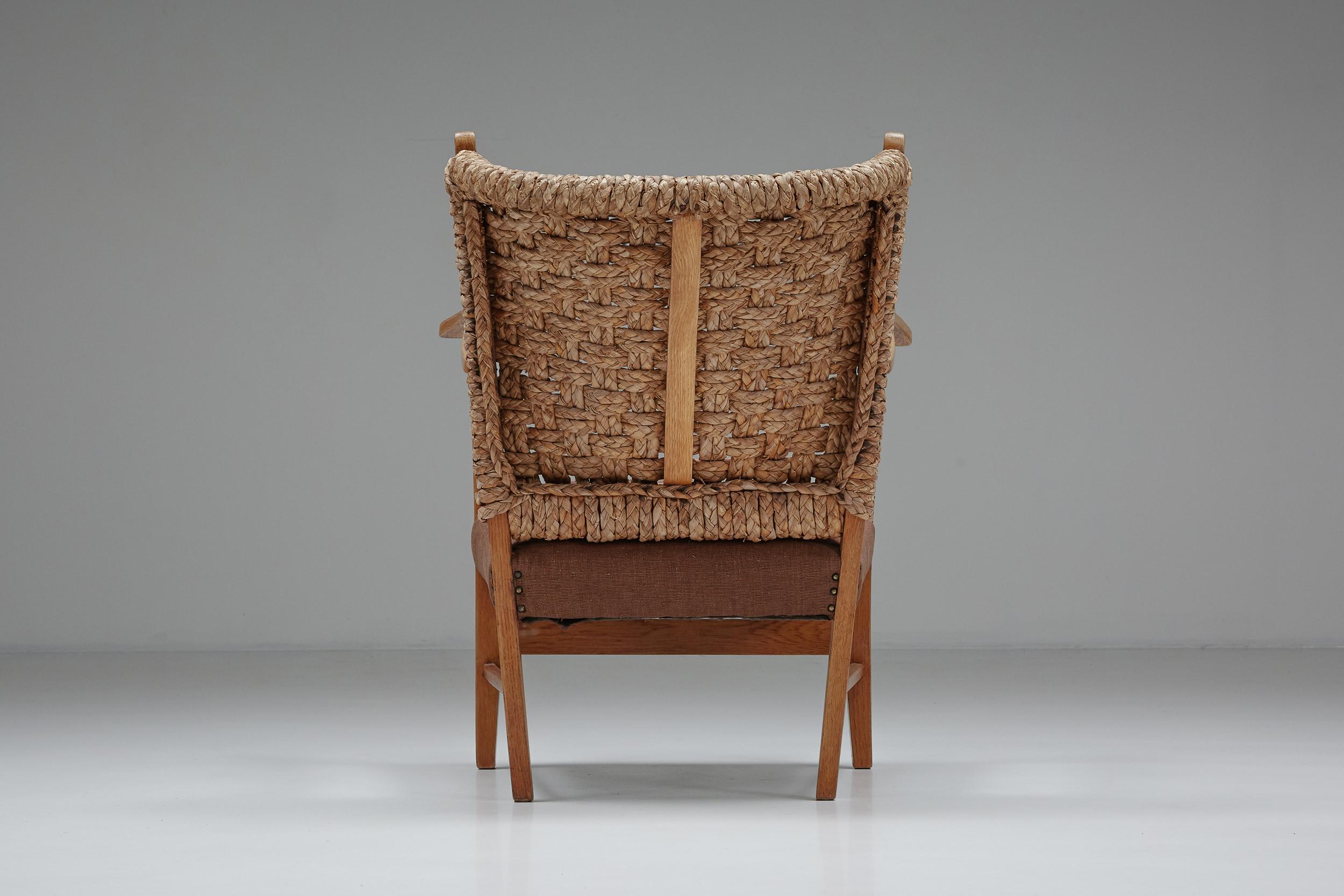 Bois Fauteuil moderne Gerard Van Den Berg, années 1990 en vente