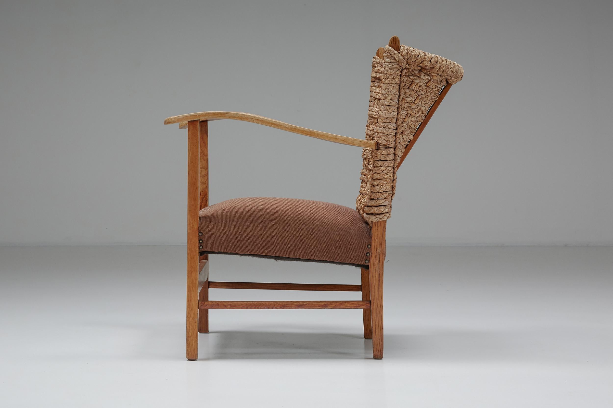 Mid-Century Modern Gerard Van Den Berg Arm Chair Modern
