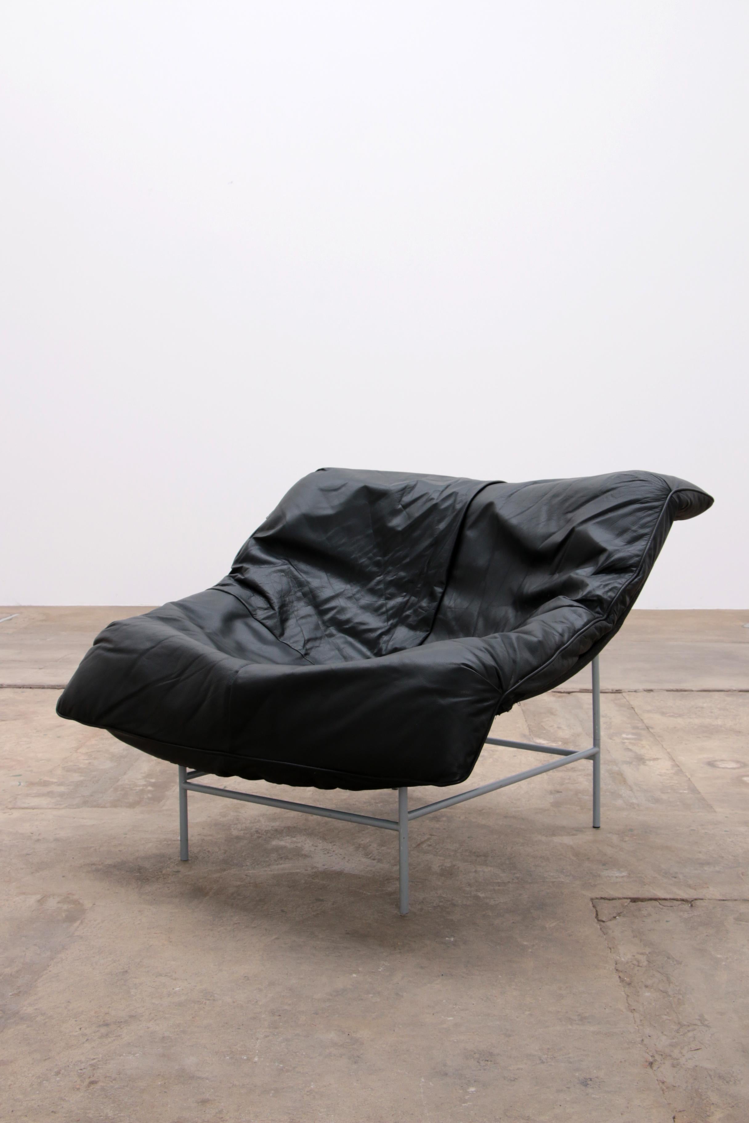 Gerard van den Berg butterfly chair for Montis, 1980 black For Sale 1