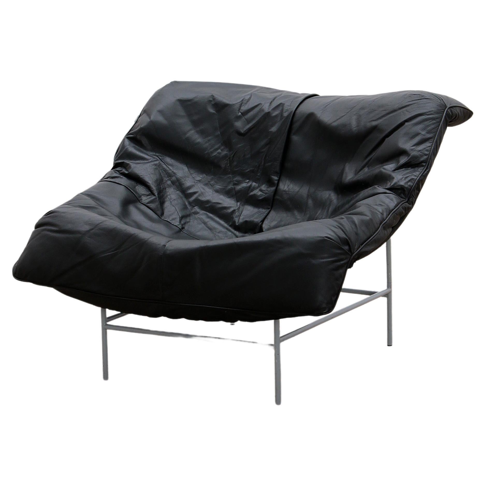 Gerard van den Berg butterfly chair for Montis, 1980 black For Sale