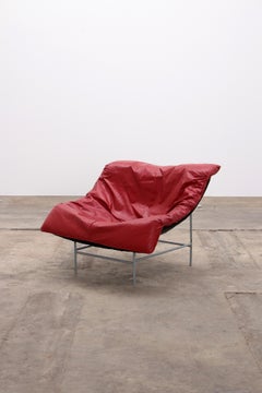 Gerard van den Berg butterfly chair for Montis, 1980 red