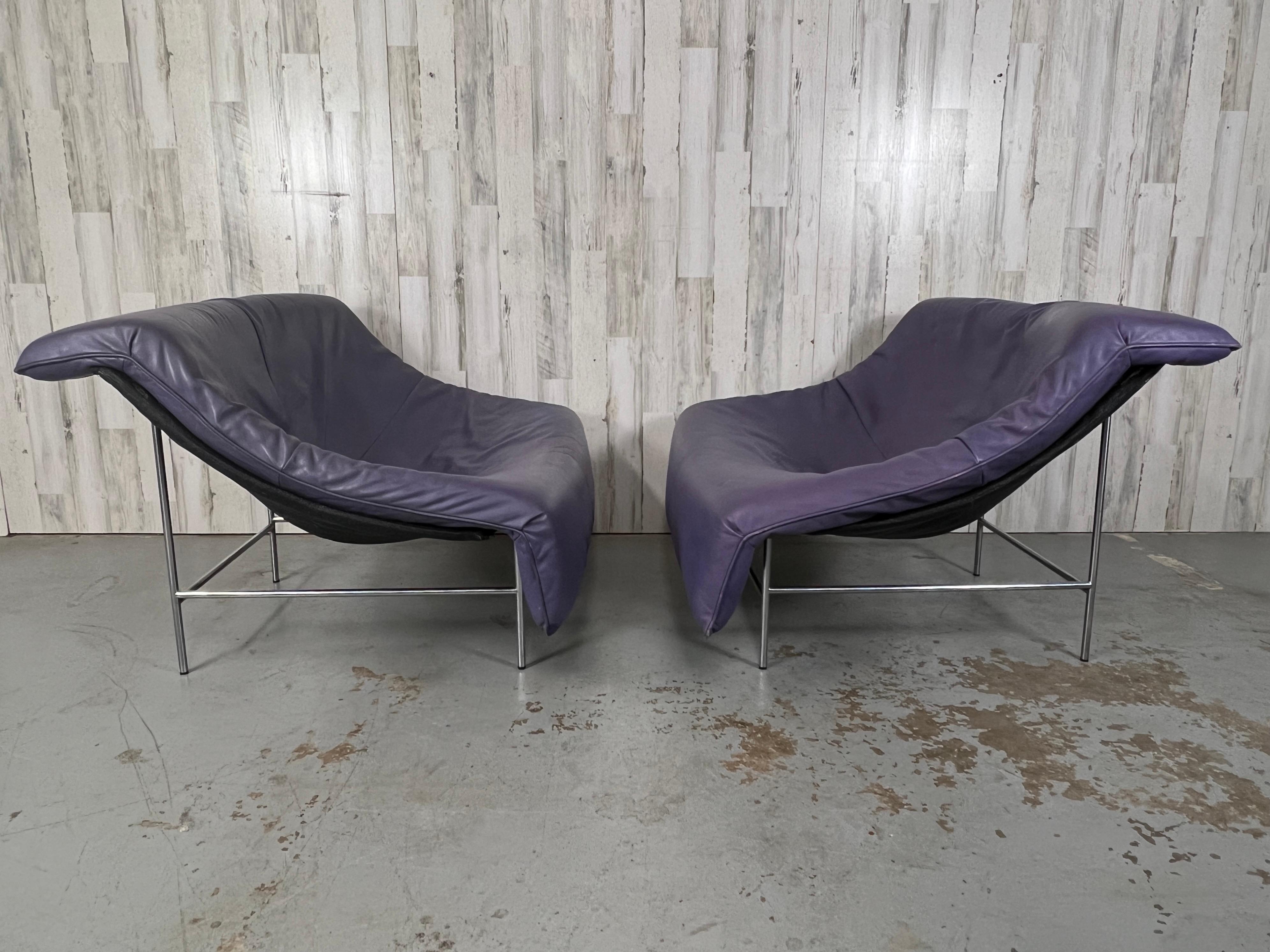 purple butterfly chair