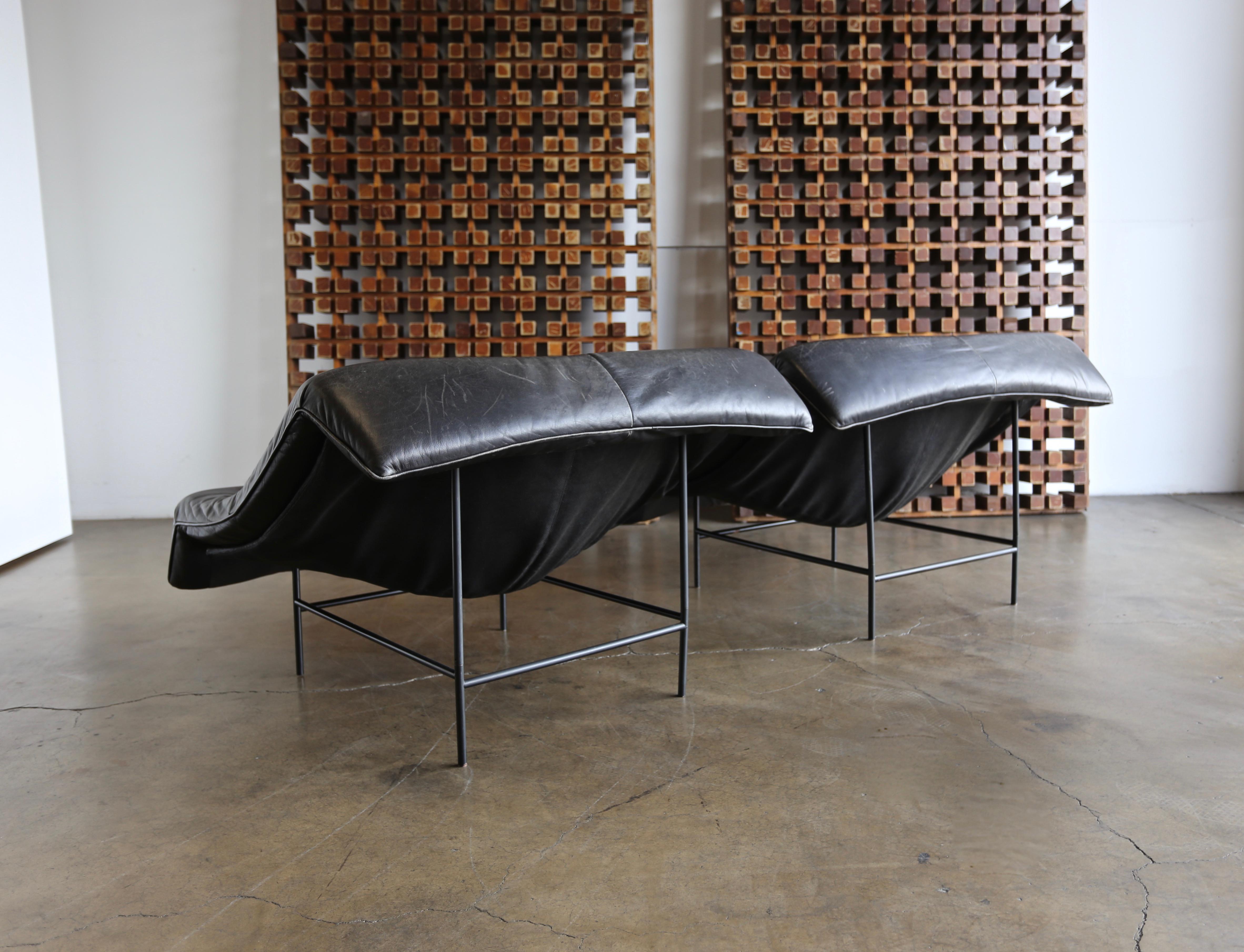 Steel Gerard Van Den Berg Butterfly Chairs