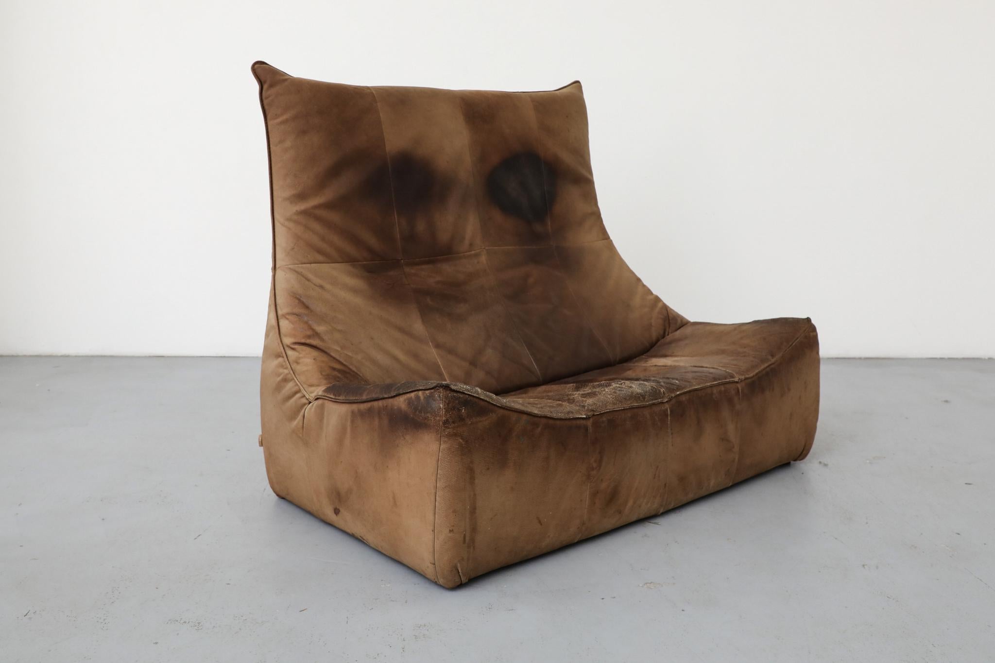 Fin du 20e siècle Gerard Van Den Berg for Montis 'Florence' Two-Seater Sofa aka 'The Rock' (Canapé deux places 'Florence' ou 'The Rock') en vente