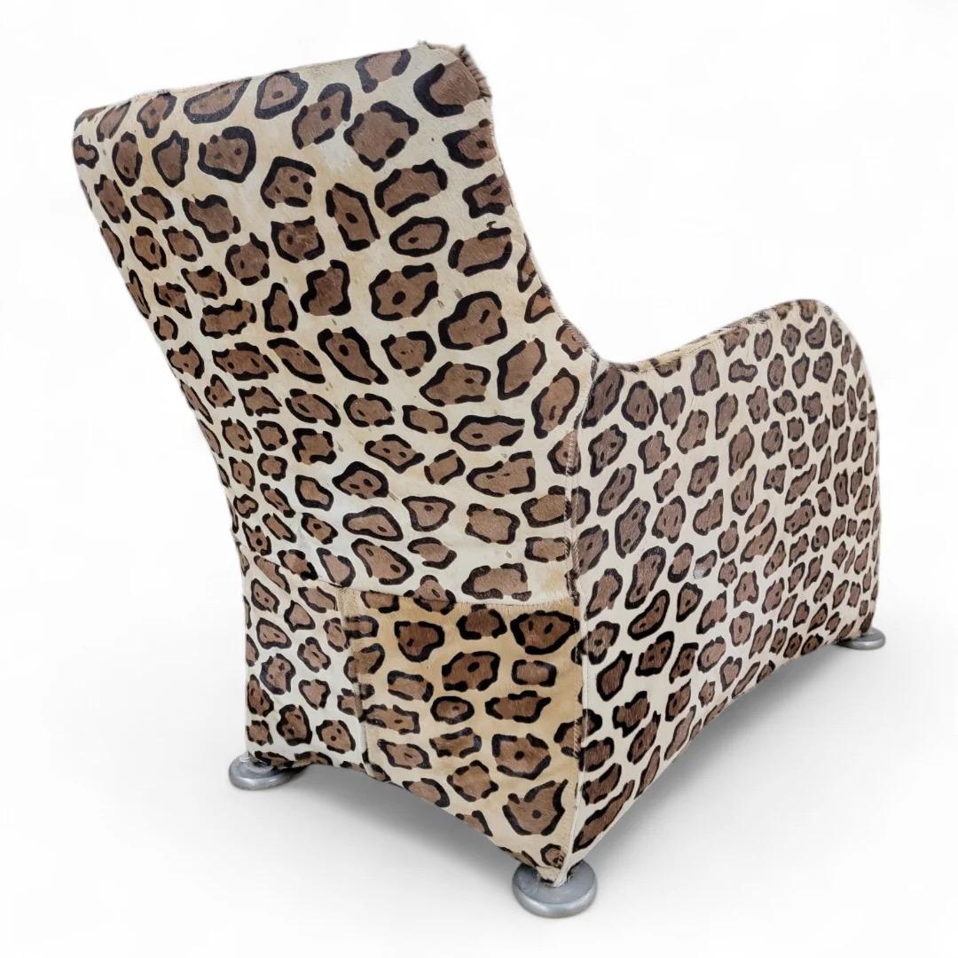 Post-Modern Gerard Van Den Berg For Montis Lounge Chair And Ottoman Newly Upholstered For Sale