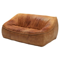 Gerard Van Den Berg for Montis 'Ringo' Sofa in Patinated Leather