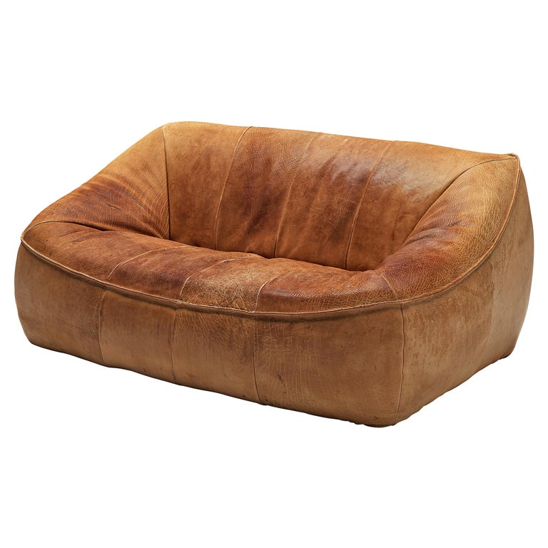 Gerard Van Den Berg for Montis 'Ringo' Sofa in Patinated Leather at 1stDibs  | ringo sofa, bean ringo