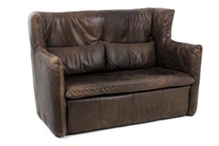 Gerard van den Berg for Montis, Sofa in Brown Leather, After 1974