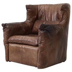 Gerard van den Berg Leather Lounge Chair