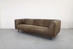 Divano in pelle "Moby Dick" di Gerard Van Den Berg per Label Vandenberg