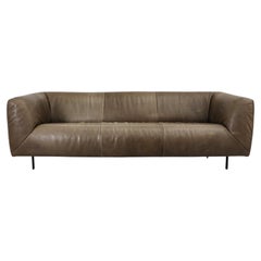 Gerard van den Berg „Moby Dick“ Leder-Sofa aus Leder für Label Vandenberg