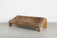 Gerard Van Den Berg „Oslo“ – 3-Sitzer-Ledersofa für Montis, 1970er Jahre