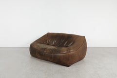 Gerard van den Berg 'Ringo' Buffalo Leather Loveseat for Montis, 1979