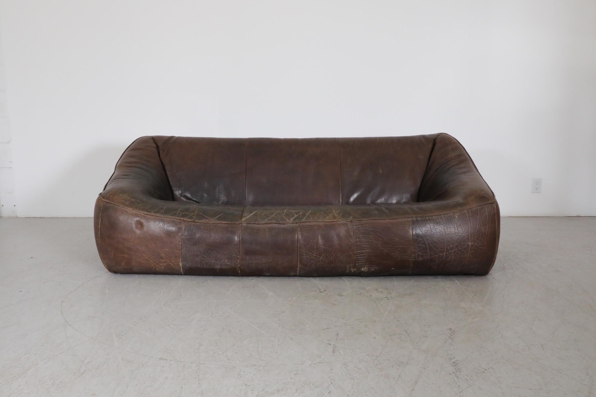 Mid-Century Modern Gerard Van Den Berg 'Ringo' Three Seater Sofa for Montis