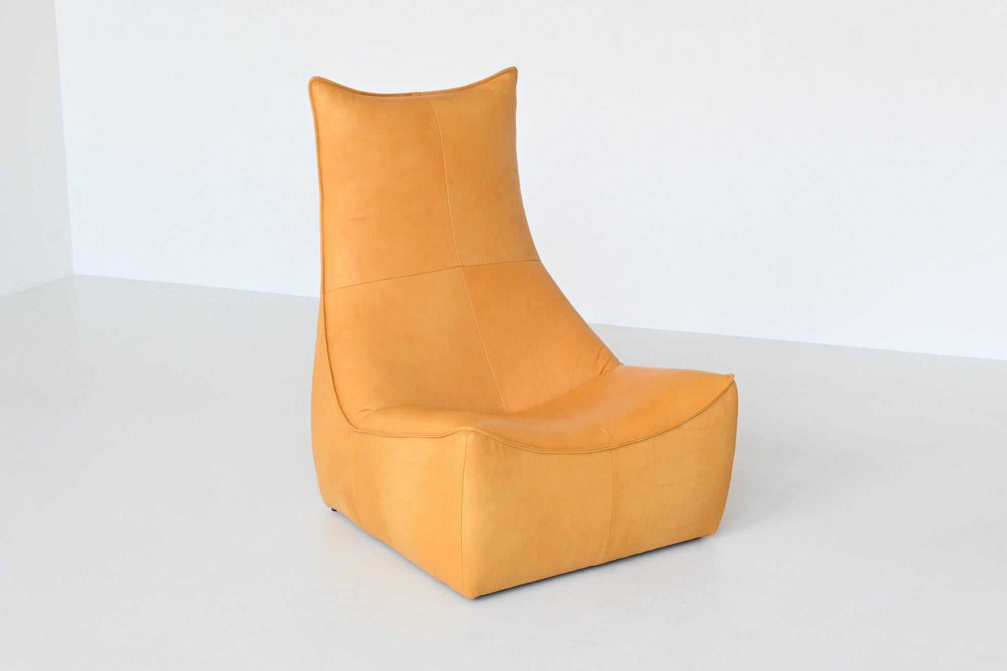 Gerard Van Den Berg Rock Lounge Chair Montis the Netherlands, 1970 9