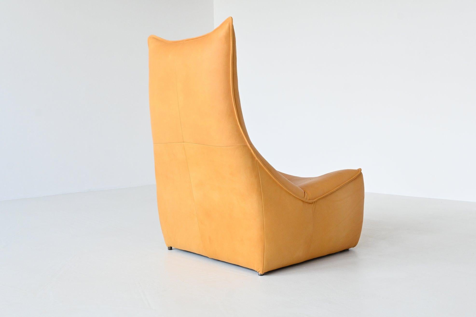 Mid-Century Modern Gerard Van Den Berg Rock Lounge Chair Montis the Netherlands, 1970