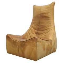Gerard van den Berg "The Rock" Natural Leather Lounge Chair