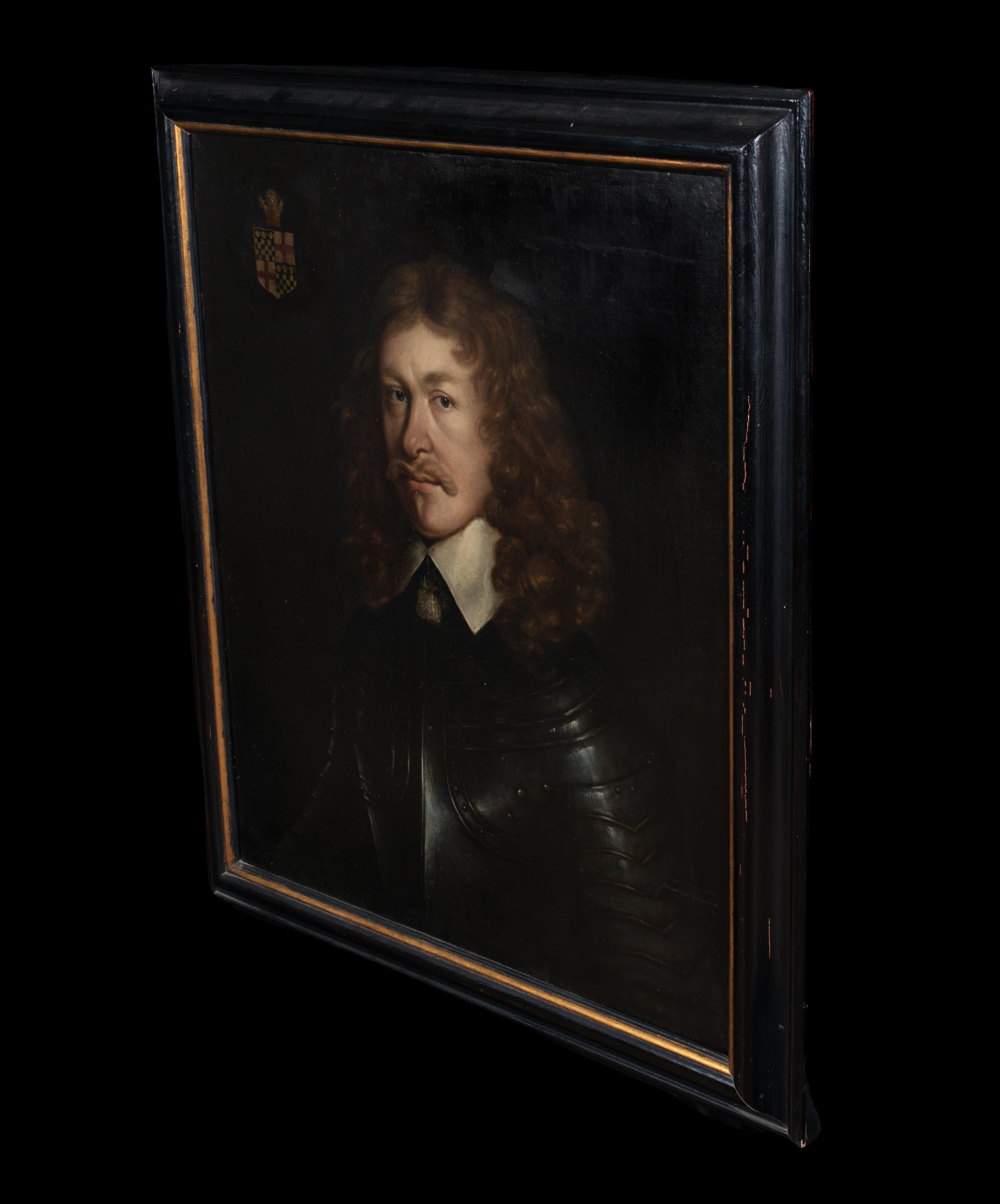 Portrait Of Lieutenant George Addam, dated 1638  circle of Gerard VON HONTHORST  For Sale 5